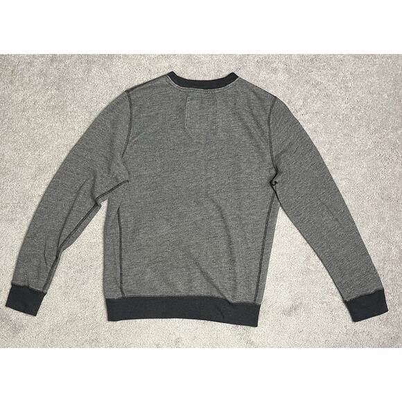 Abercrombie & Fitch Sweatshirt Mens M Medium Gray Pullover Sweater Muscle Y2k - Picture 3 of 9